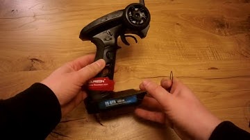 Flysky GT5 + FS-BS6 bind instruction subtitles