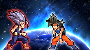 Monarch Beast Gohan V2 OP(New) VS Goku TP OP(All Form) in Jump Force Mugen