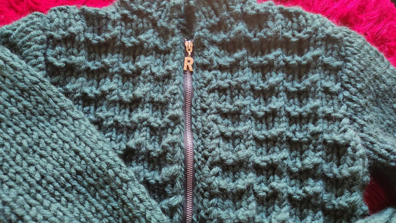 جاكيت تريكو من ٧ الى ٨ سنوات الجزء ١