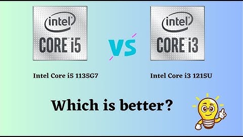 Intel Core i5 1135G7  vs INTEL Core i3 1215U: Specs, Performance, and Benchmarks