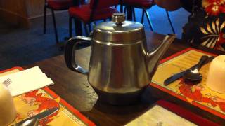 Possessed teapot at China Lau