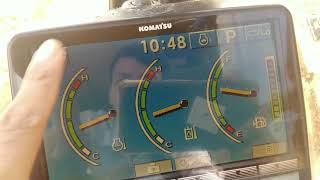 Taplo Máy Xúc Komatsu 450-8 , Có Thể Bạn Chưa Biết Các Biểu Tượng Và Ý Nghĩa Hiển Thị Trên Màn Hình