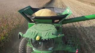 2023 Corn 🌽 harvesting in Central Illinois, new John Deere S780 w/ C12F corn head.