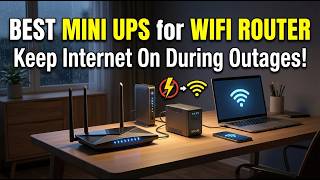 TOP 5 Best Mini Ups For Wifi Router &amp; Modem 2026 | Mini Ups For Router During Power Outage