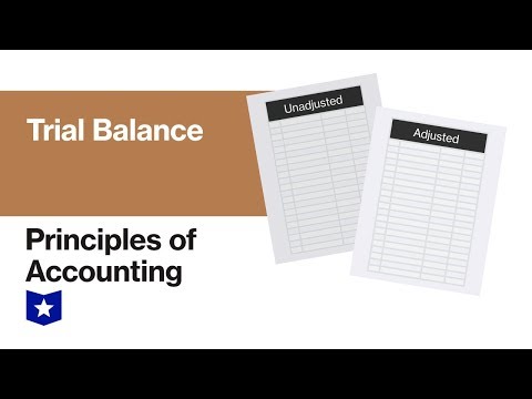 Trial Balance |