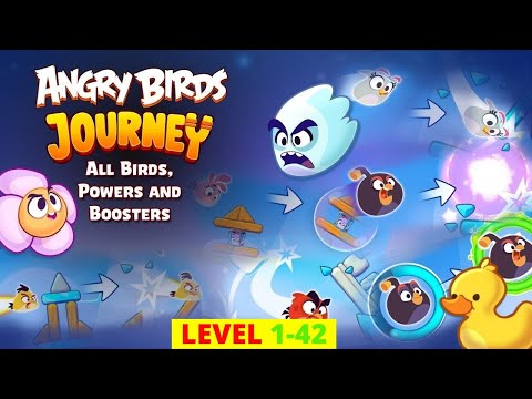 Angry Birds Journey - Unlocked All Birds Powers and boosters