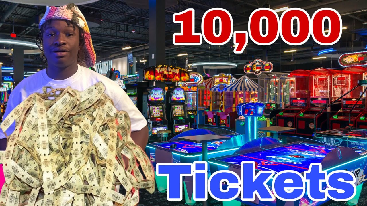 10,000 Ticket Dave & Busters Challenge