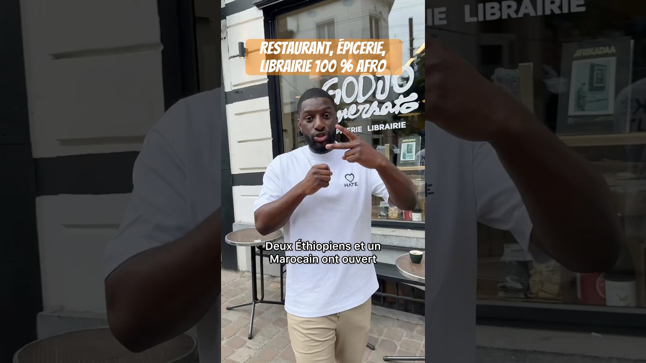 Restaurant, librairie épicerie 100 % afro à Bruxelles en Belgique,  #Bruxelles #RestaurantBelgiques