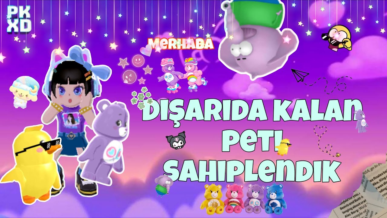 //Dışarıda kalan petit sahiplendik ✨⭐😻🍭//ismi fil Necati//Mirabel PKXD//
