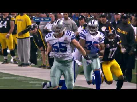 Thumbnail for Brandon Carr picks Ben R. in overtime vs Pitt 2012