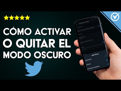 Cómo Activar o Quitar el Modo Oscuro, Nocturno o Noche Oscura de Twitter en Android, iOS y PC