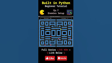 How I Built a Full Pac-Man Game in Python (Episode by Episode)