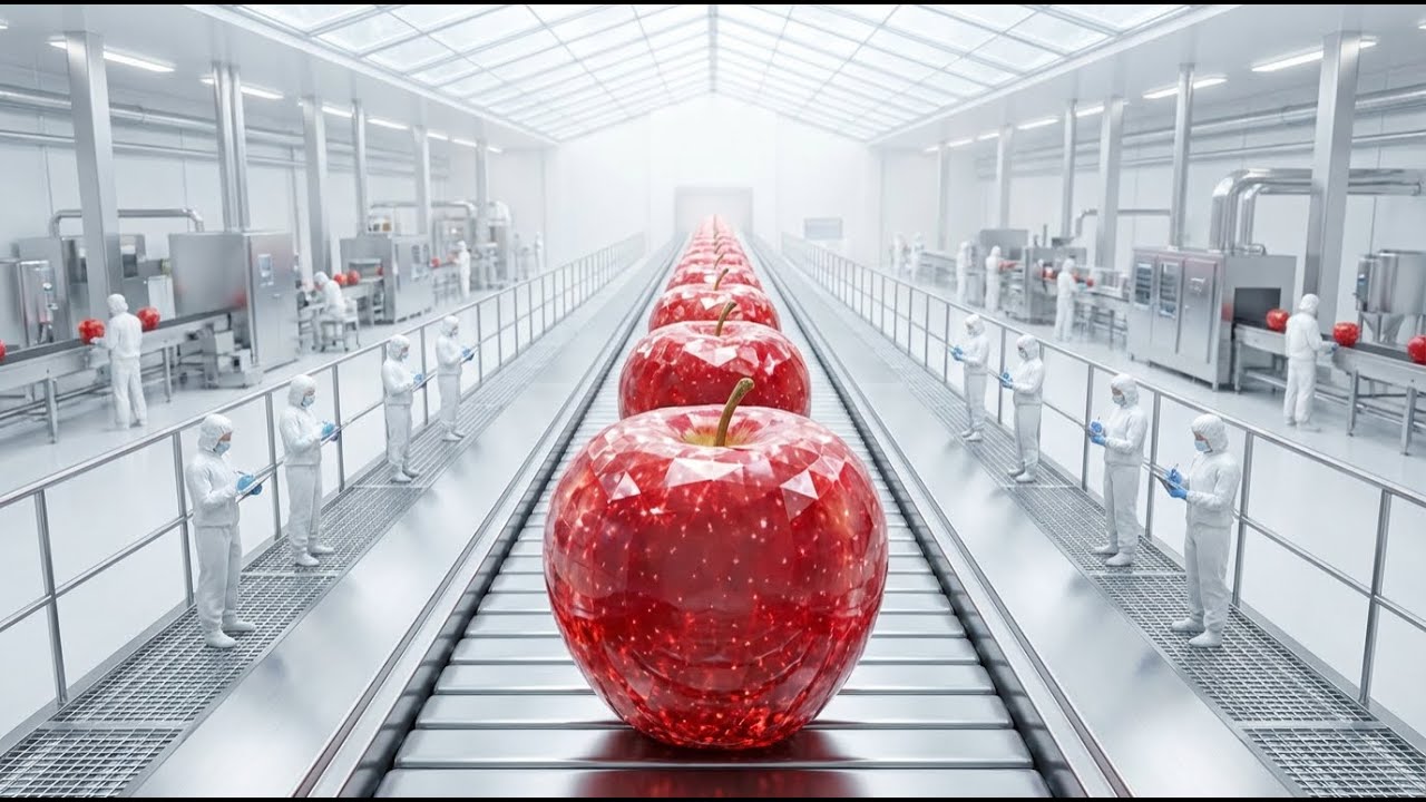 Apple Cider Vinegar Factory: From Fresh Apples to Filtered Bottle (Full Production Process)