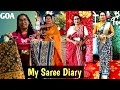 My saree collection | saree purchasing Tips | Goa | 