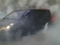 Hyundai iLoad burnout - 2nd gear