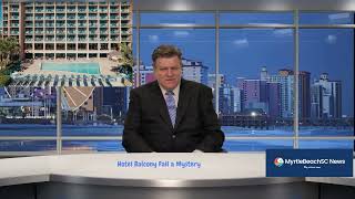 Man Falls or Jumps from SandCastle Oceanfront Resort in Myrtle Beach #myrtlebeachsc #myrtlebeach