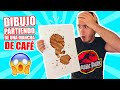 DIBUJO PARTIENDO DE UNA MANCHA DE CAFÉ ACCIDENTAL ! RETO CON CAFÉ Y BOLÍGRAFO | HaroldArtist