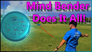 NEW! Simon Lizotte Metal Flake C-line MD1 Mind Bender Review - Discmania Has Bent My Mind!