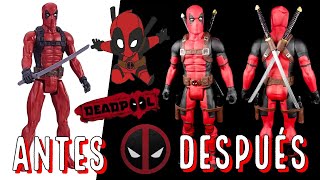 Custom De Deadpool || Mejorando la Figura de Deadpool (Titan Hero Series)