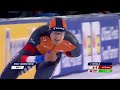 Jordan Stolz steals 2nd 1000m from Jenning de Boo at Speed Skating World Championships | NBC Sports