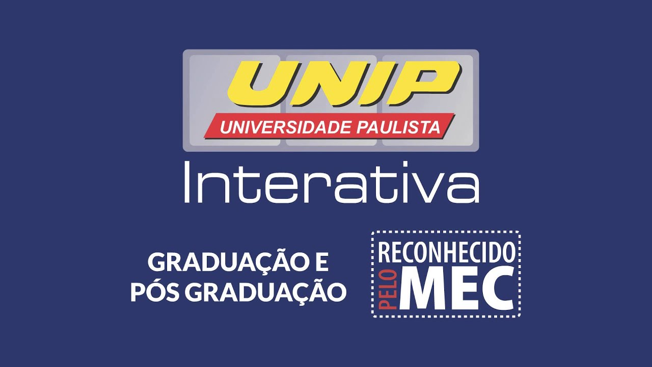 UNIP - Universidade Paulista Interativa.