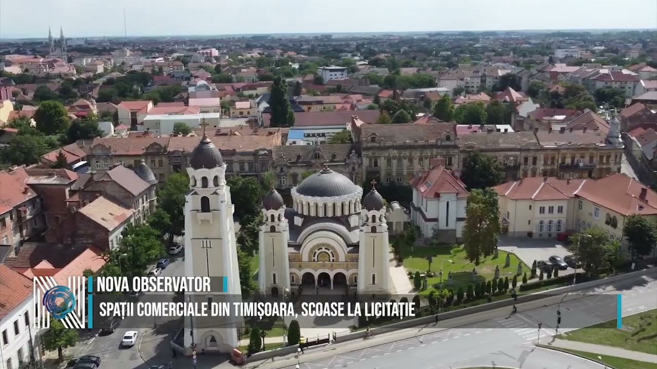 Spații comerciale din Timișoara, scoase la licitație