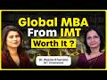 IMT Ghaziabad DCP Explained | Should you do it? ROI &amp; Placements Ft. Dr. Reena Khurana 