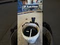 Duramax L5P (17 to 24) - How to change Fuel Filter. #mechanic #diesel #duramax #shorts
