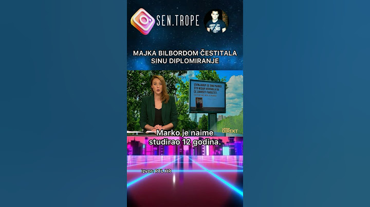 Majka na bilbordu čestitala sinu jer je završio fakultet