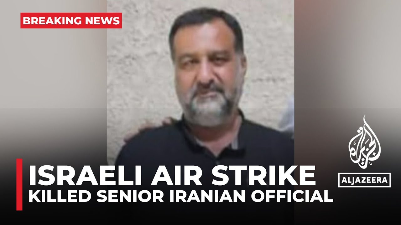 Israeli air strike kills senior Iranian official in Syria - YouTube