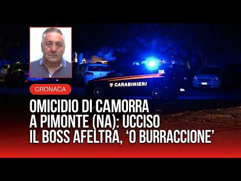 Video Ucciso il boss dei Monti Lattari Raffaele Afeltra