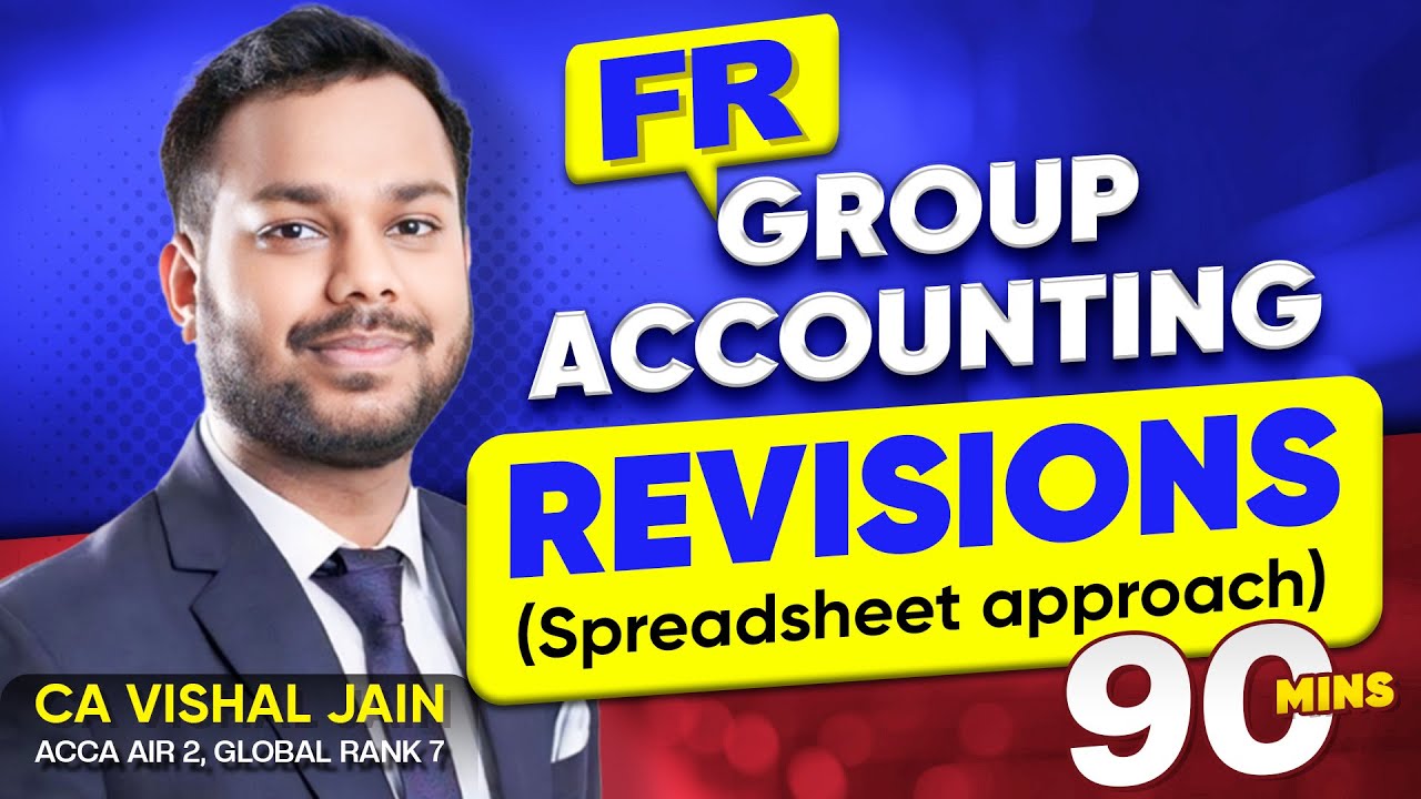 Group Accounting | ACCA FR Revisions | CA Vishal Jain AIR 2, Global Rank 7
