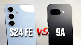 Google Pixel 9a VS Samsung Galaxy S24 FE In 2026 (Camera Comparison, PUBG & Display & Speed)