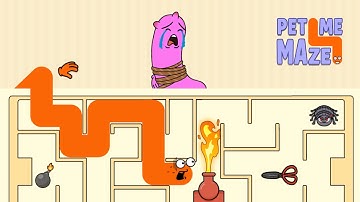 Pet Me Maze Gameplay | Guide Your Pets with Maze
