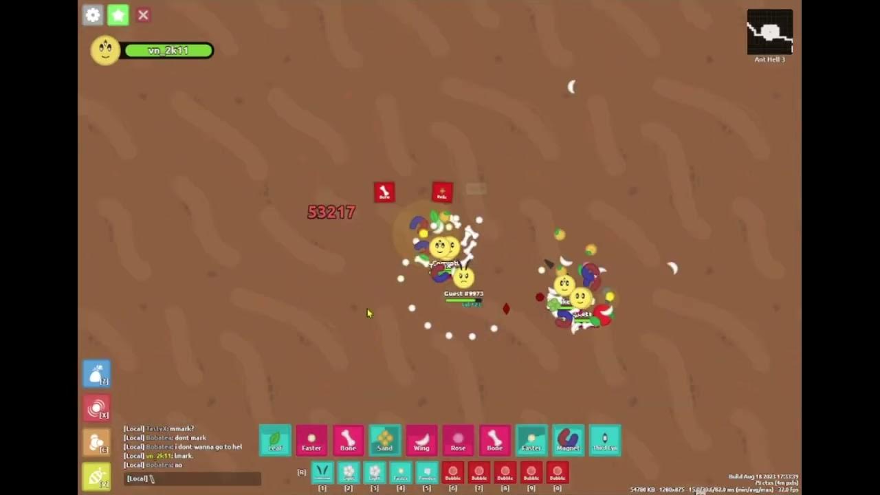  florr io farming in ant hell 3 for 30 minutes everyday until i got100