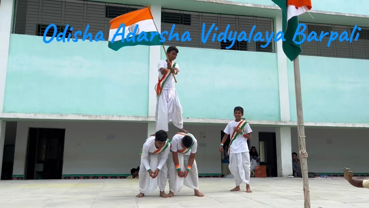 Group dance by Class 7 Students || Independence day 2025 || OAV Barpali