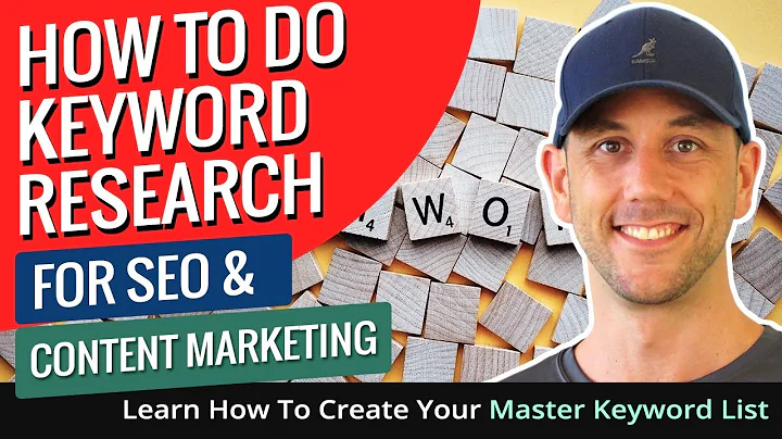 Create Your Master Keyword List!  How To Do Keyword Research For SEO & Content Marketing.