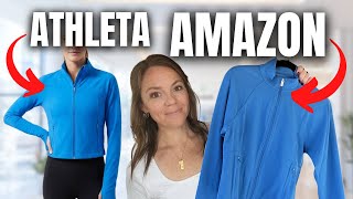 I Tried Amazon Versions of Athleta Outfits (Side by Side)