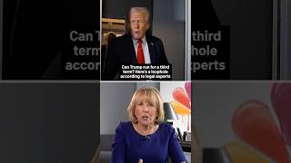 Loophole in the constitution: Can Trump run for a third term?