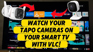 Watch your SECURITY CAMERAS on your Smart TV with VLC! (TP LINK TAPO) (Android TV or Google TV)
