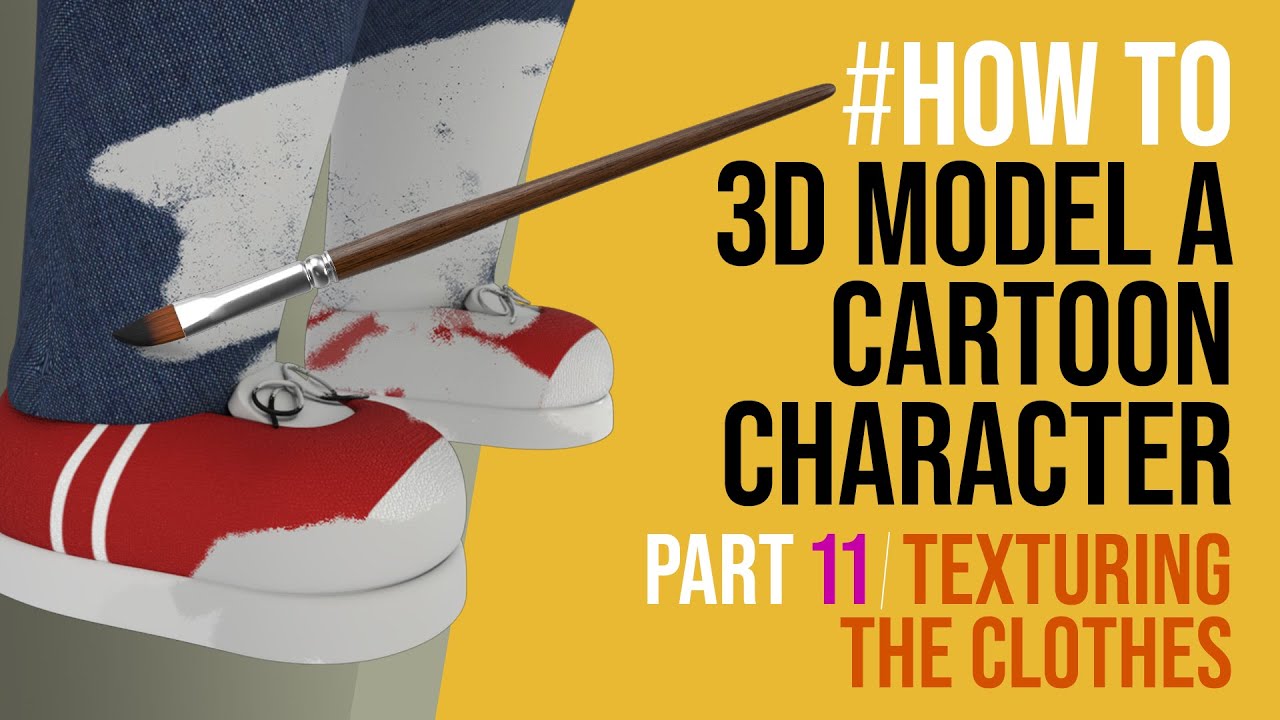 Texturing Clothes in Maya for beginners Using PART 11 How