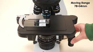 BS 2074T Trinocular Biological Microscope