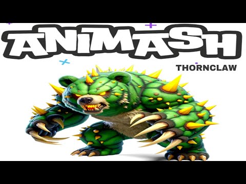 THORNCLAW Divine | Animash Gameplay #grizzlybear #cactus