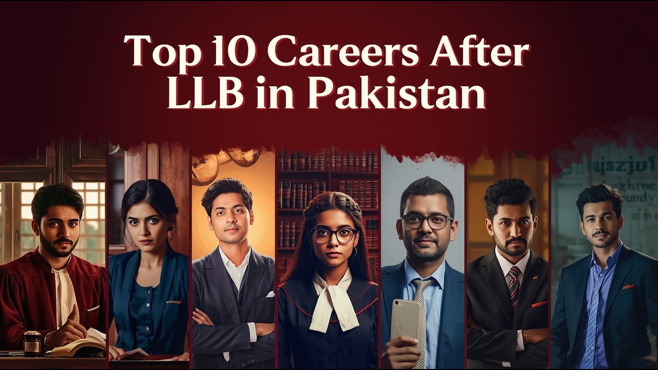 Top 10 Careers After LLB in Pakistan 2025 | Best Jobs & Scope - YouTube