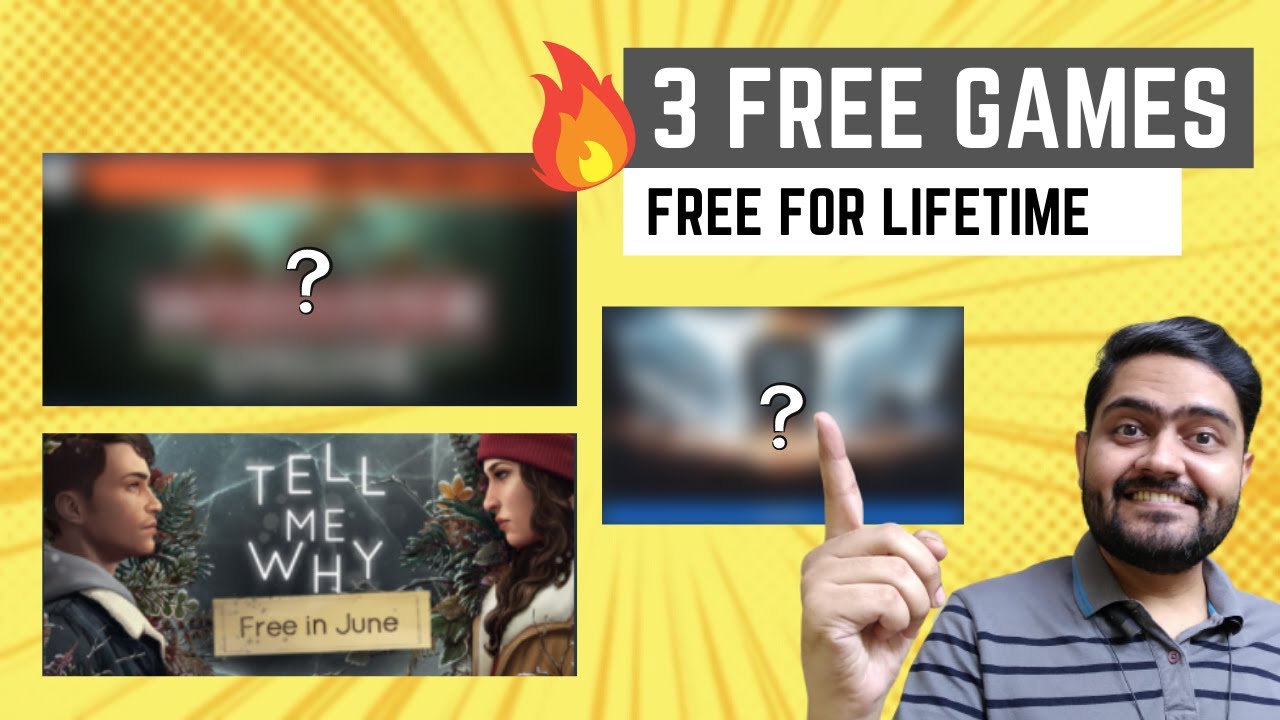 3 FREE GAMES | FREE FOR LIFETIME GAMES🔥