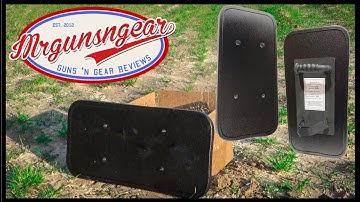 Battle Steel Level III Lightweight Armor Shield Test!