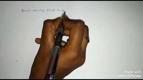 Graph Coloring- back tracking in designing and analysis of algorithms.