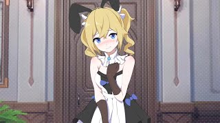 Mondstadt Girls outfit Changes into Bunny - (Genshin Animation)