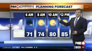 Forecast: For your Friday expect afternoon and evening storms with highs near 90.
