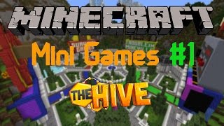 Minecraft МиниИгры #1 : HiveMC - Splegg и BlockParty